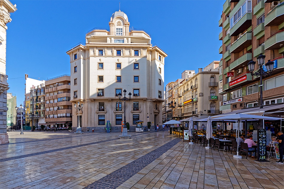 The Square in Cartagena