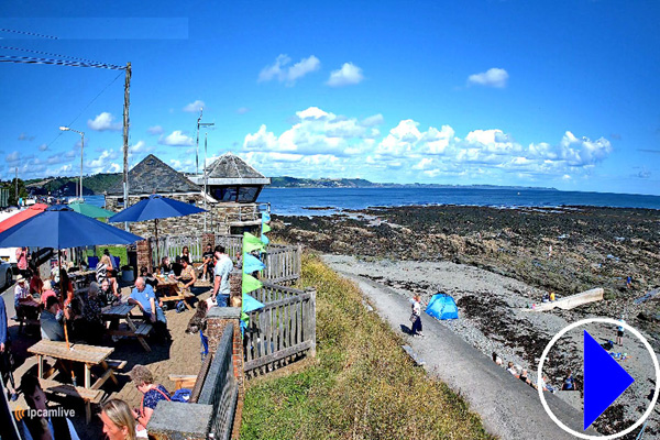 view from hannafore kiosk in looe