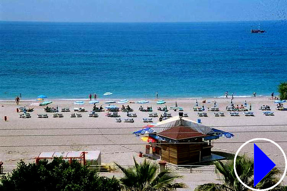 alanya beach in turkey