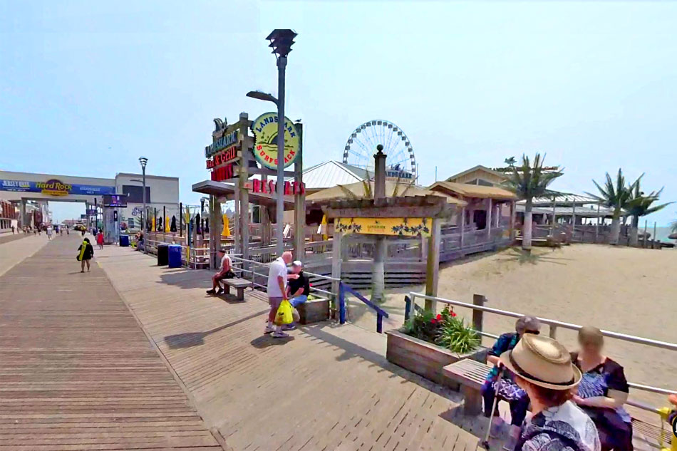 Beach at Atlantic city