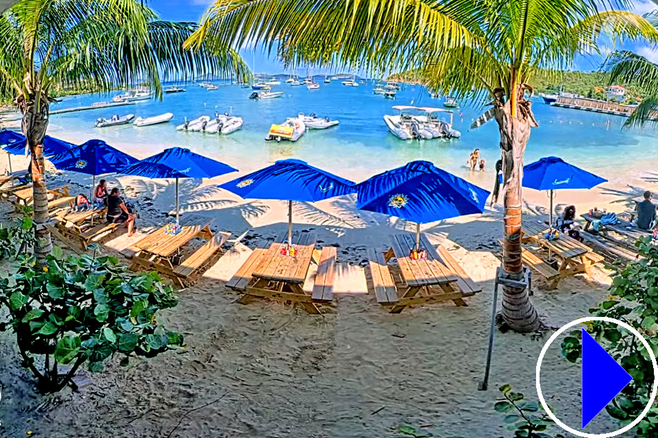 beach at cruz bay on st john