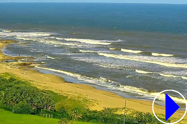 wild coast beach in eastern cape province