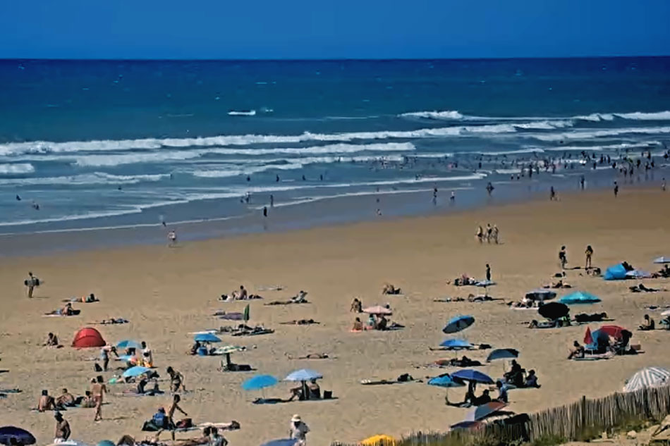 beach at lacanau