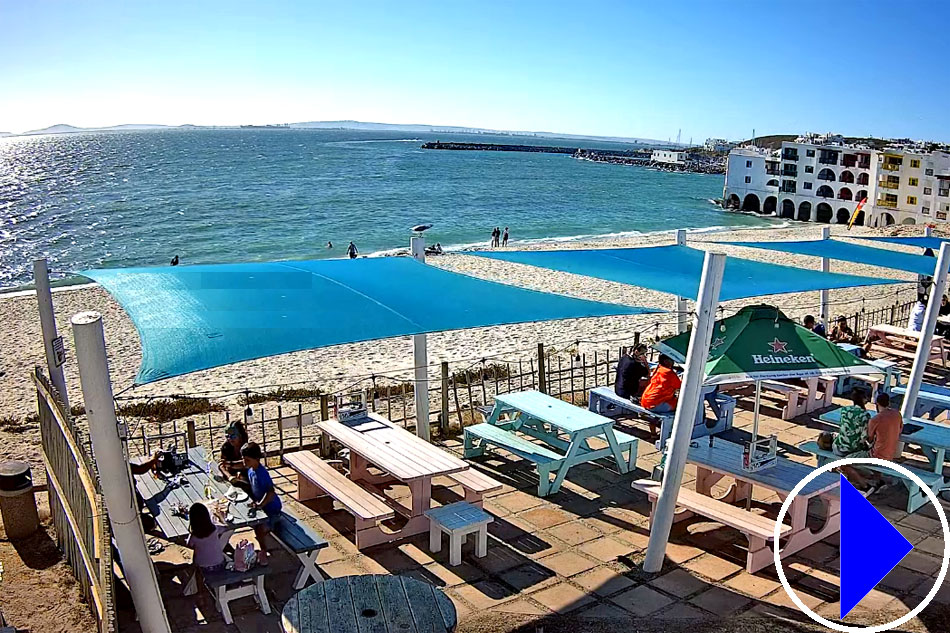 beach at langebaan