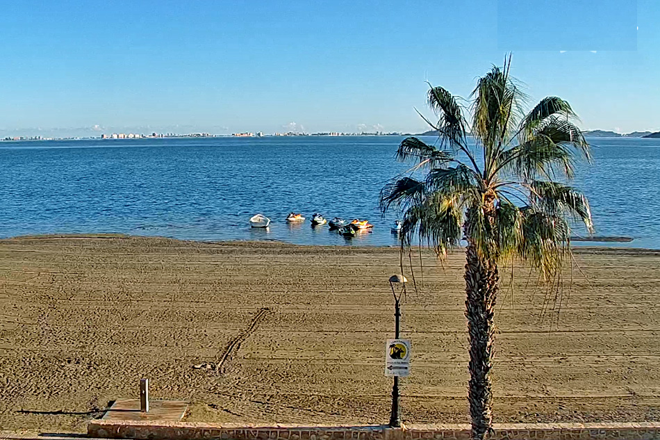 beach at los narejos