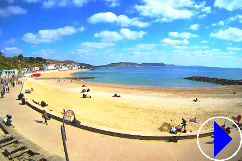 beach at lyme regis