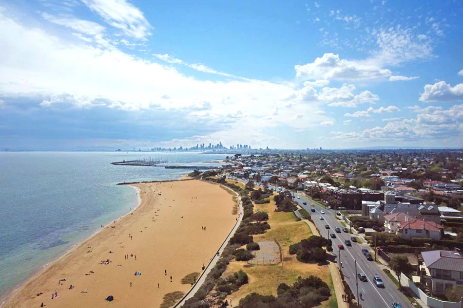 brighton beach in melbourne