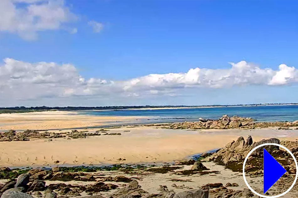 beach at plouescat