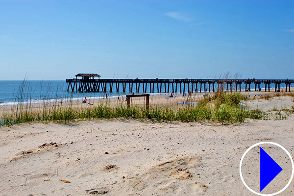 beach at tybee island