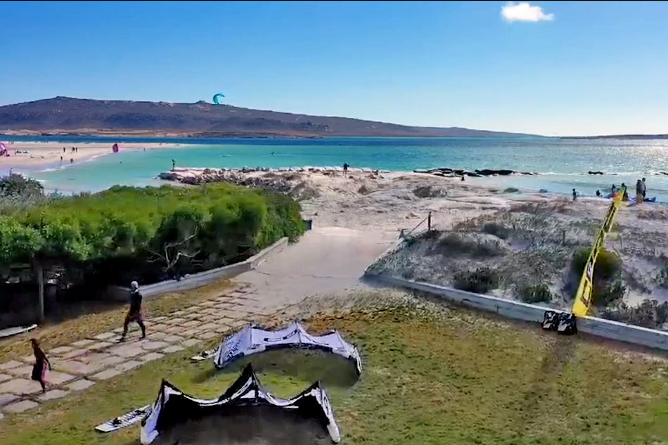 beach at langebaan lagoon