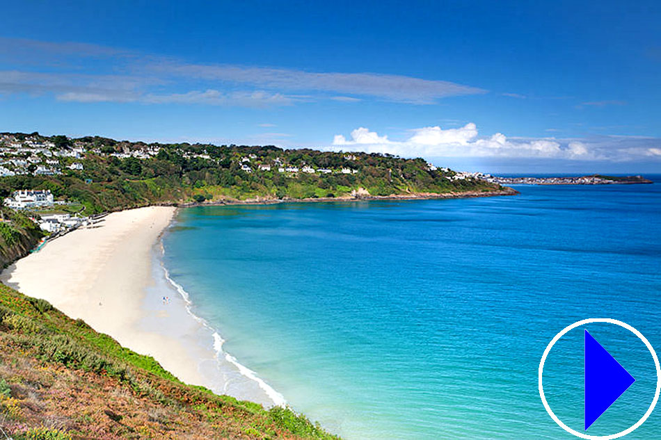 carbis bay in cornwall