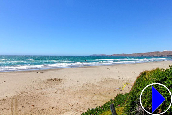 cayucos beach in california