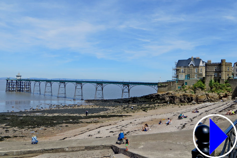 clevedon beach 