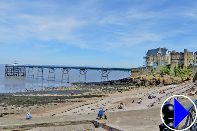 clevedon beach 