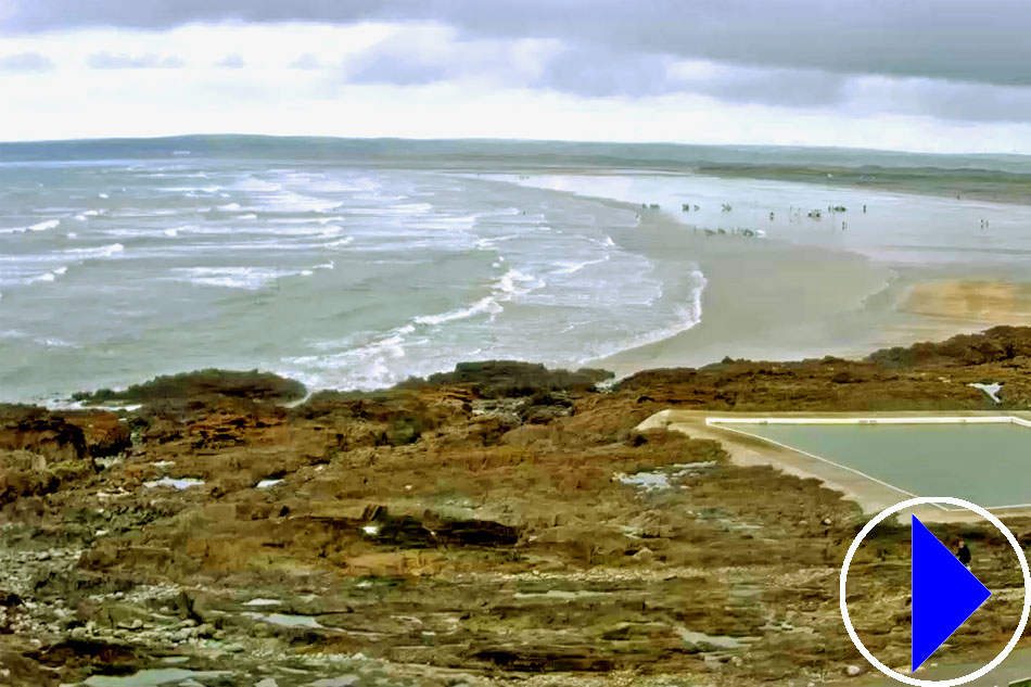 view of westward ho beach