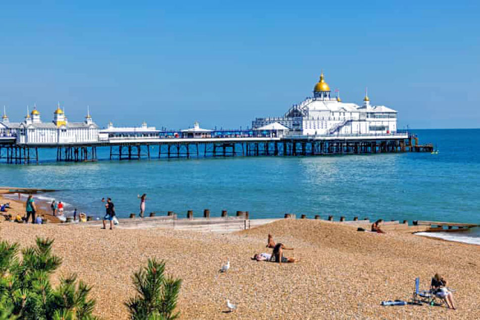 eastbourne beach and pier