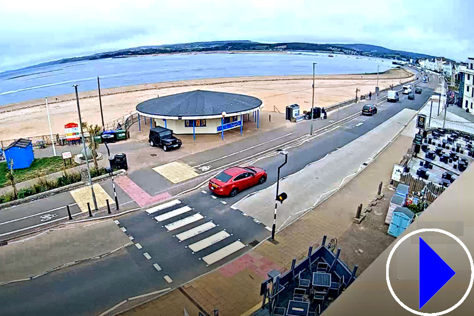 exmouth beach and seafront