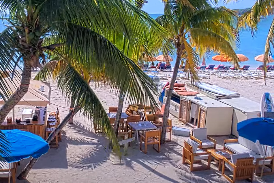 great bay beach sint maarten                            
