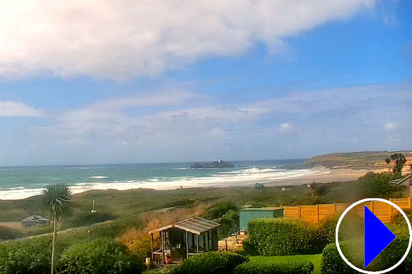 gwythian beach in cornwall