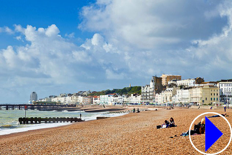 hastings seafront east sussex