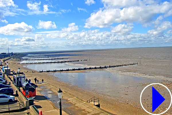 hunstanton beach and promenade