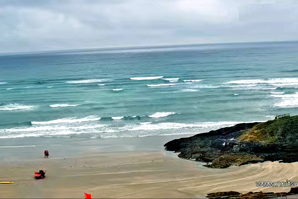ballybunion beach and castle in county kerry