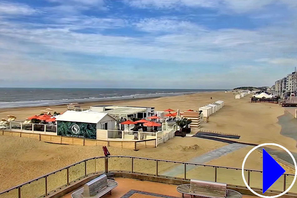 beach at koksijde