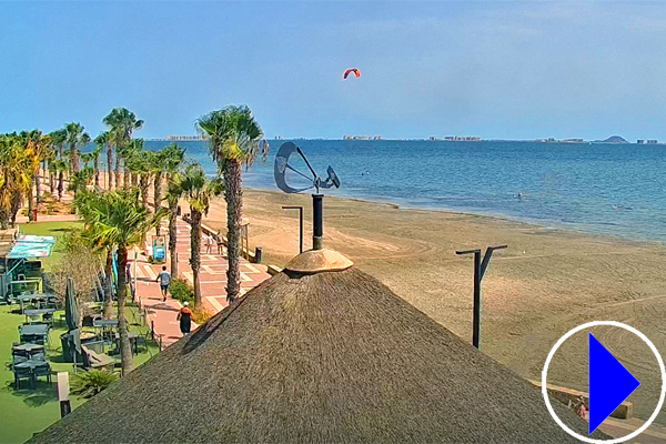 beach in los alcazares