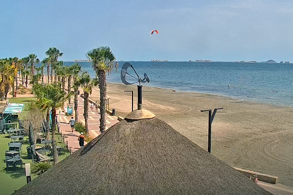 los narejos beach in los alcazares