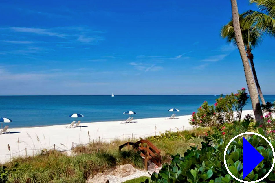 naples beachfront in florida