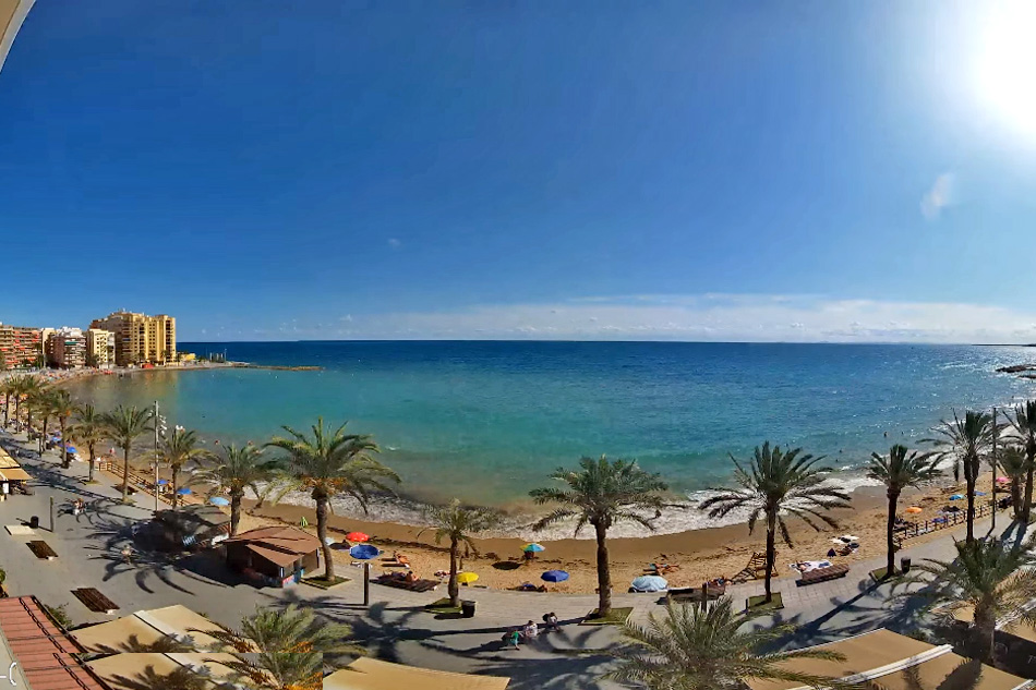playa del cura in torrevieja spain