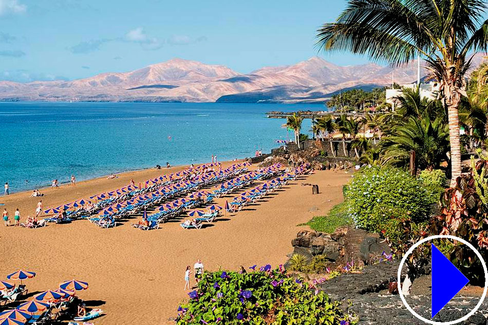 playa grande in lanzarote