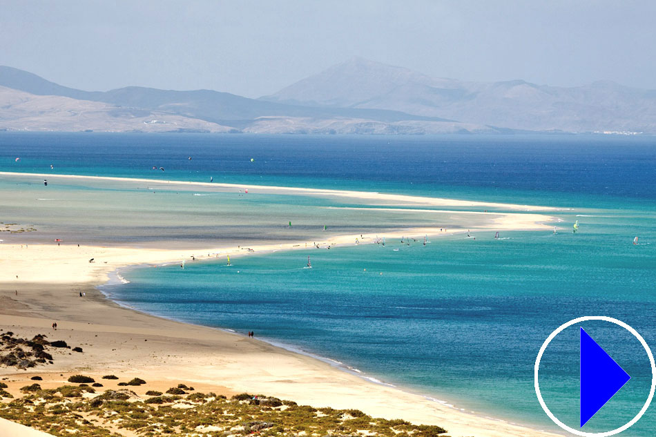Aggregaat Ultieme uitdrukking Live Beach Webcam | Sotavento Beach | Fuerteventura | Canary Islands