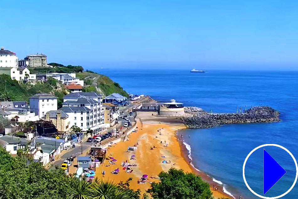 ventnor beach and seafront