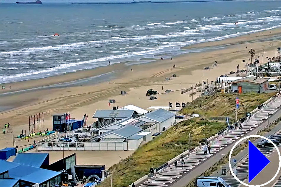 zandvoort beach and boulevard