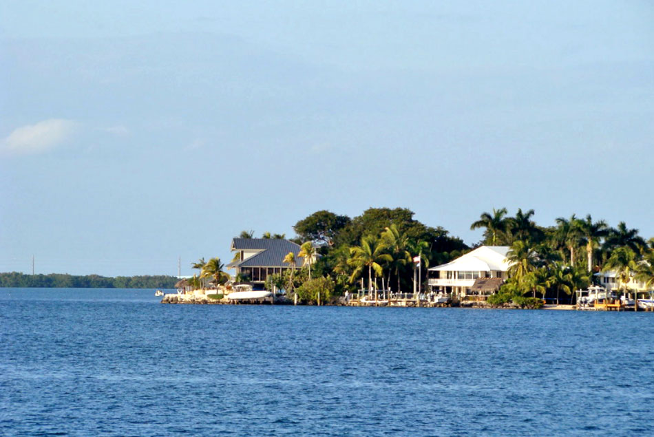 Blackwater sound in Key Largo