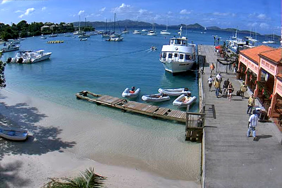 Cruz Bay Harbour Webcam 