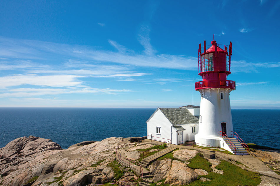 lindesnes lighthouse in norway