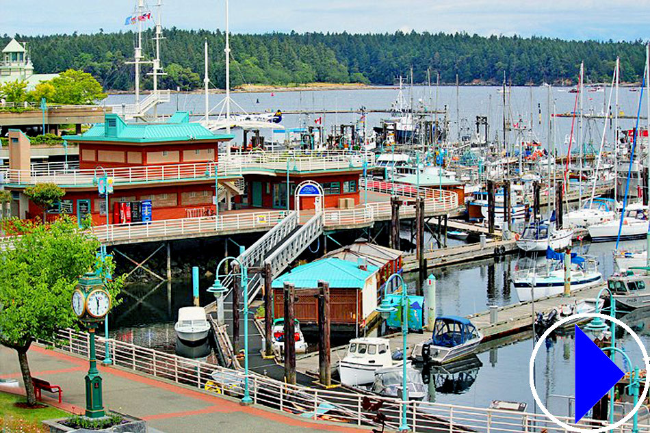 view of nanaimo harbour