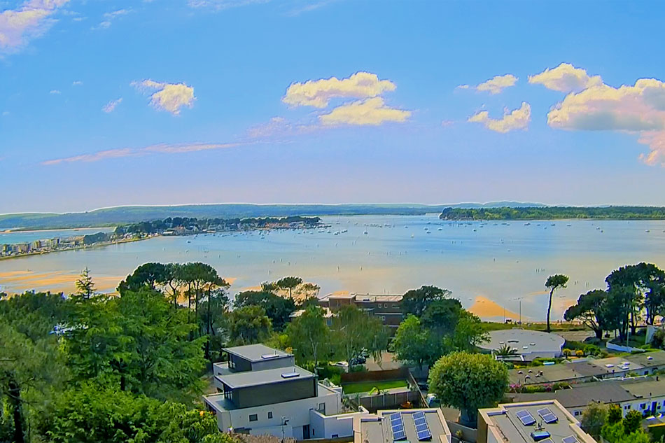 view of poole harbour