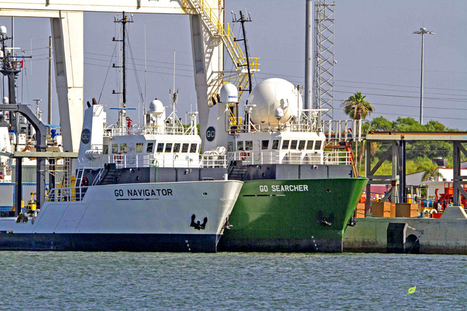 Spacex at Port Canaveral