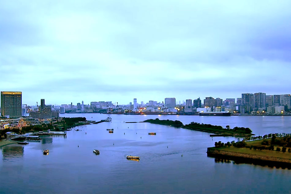 view of tokyo bay