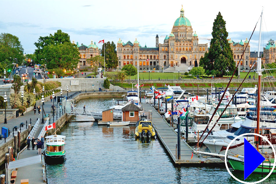 victoria harbour in british columbia