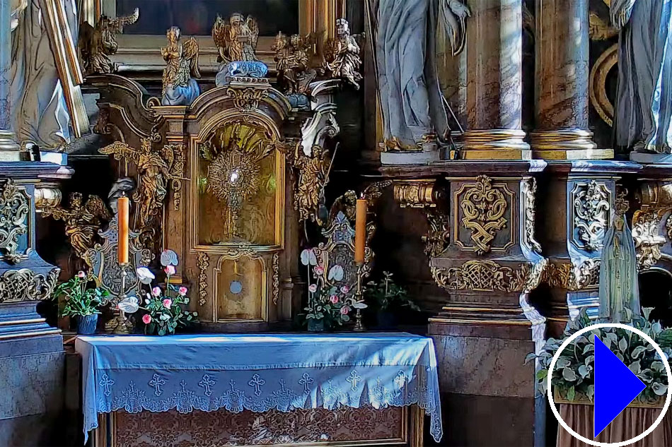chapel of adoration in trzebnicy