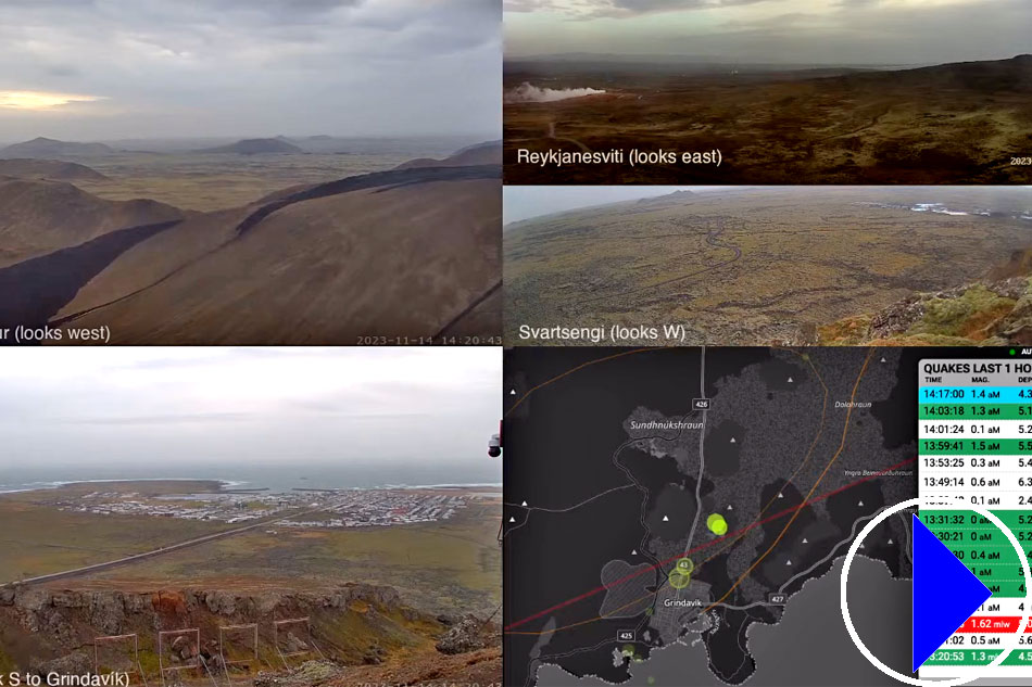 volcano monitoring in iceland