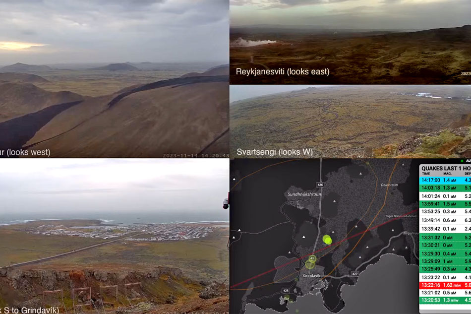 volcano monitoring in iceland