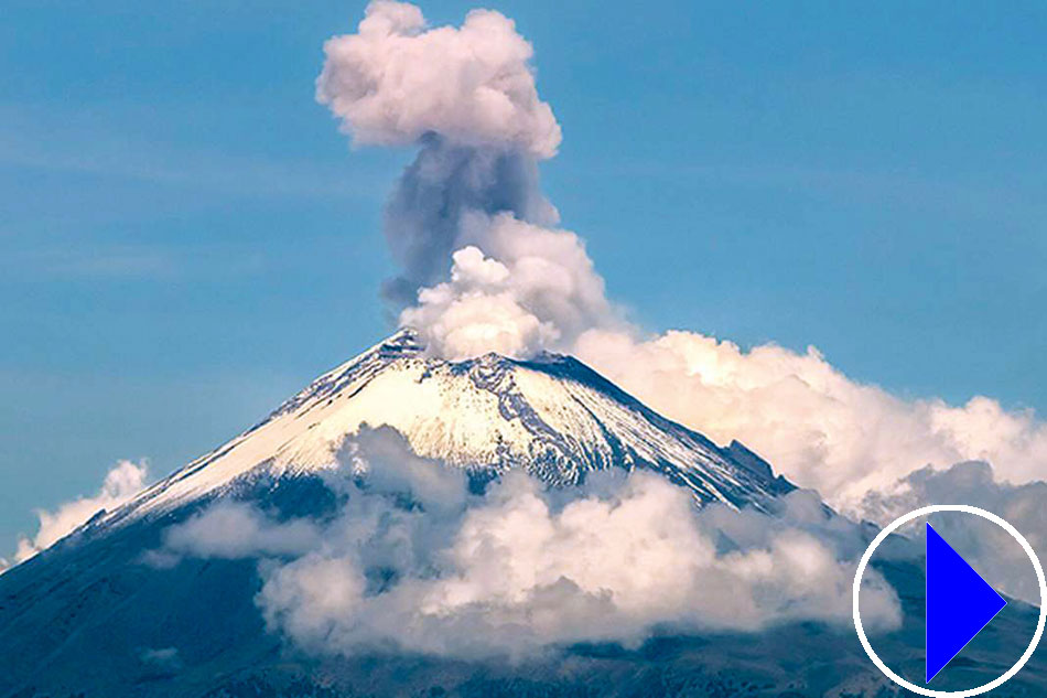Live Streaming Webcam | Popocatepetl Volcano | Mexico America