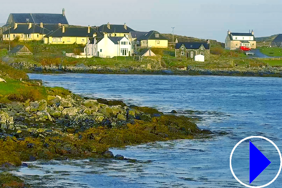 bays loch in berneray