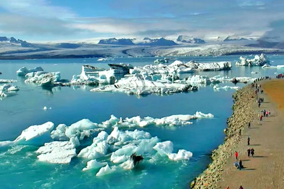 Jokulsarlon Glacial Lagoon                            
