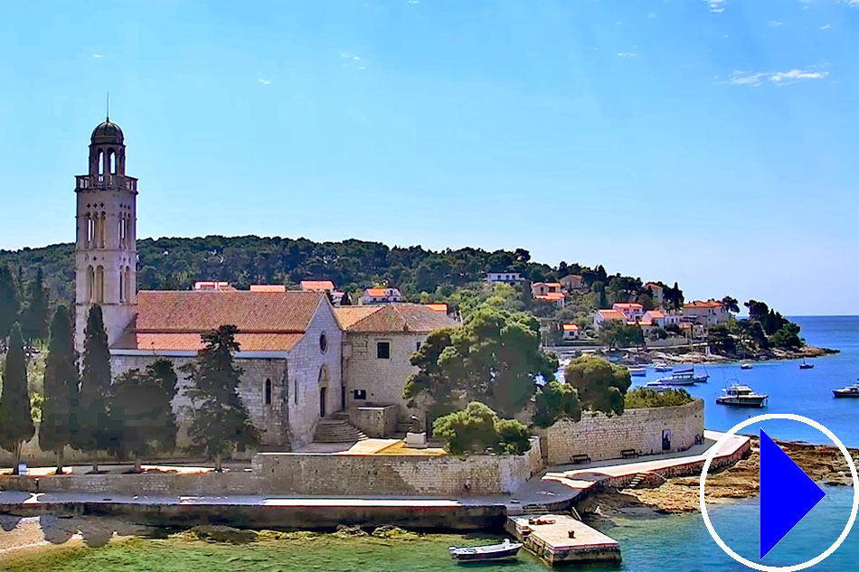 view of hvar in croatia